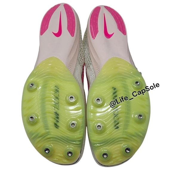 Size 12.5 Nike Air Zoom Victory Track &‎ Field Spikes Sail Pink CD4385-101 Men's - Picture 2 of 11